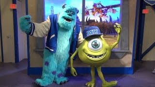 Monsters University Meet & Greet, Mike and Sulley at Disney's Hollywood Studios, Disney-Pixar