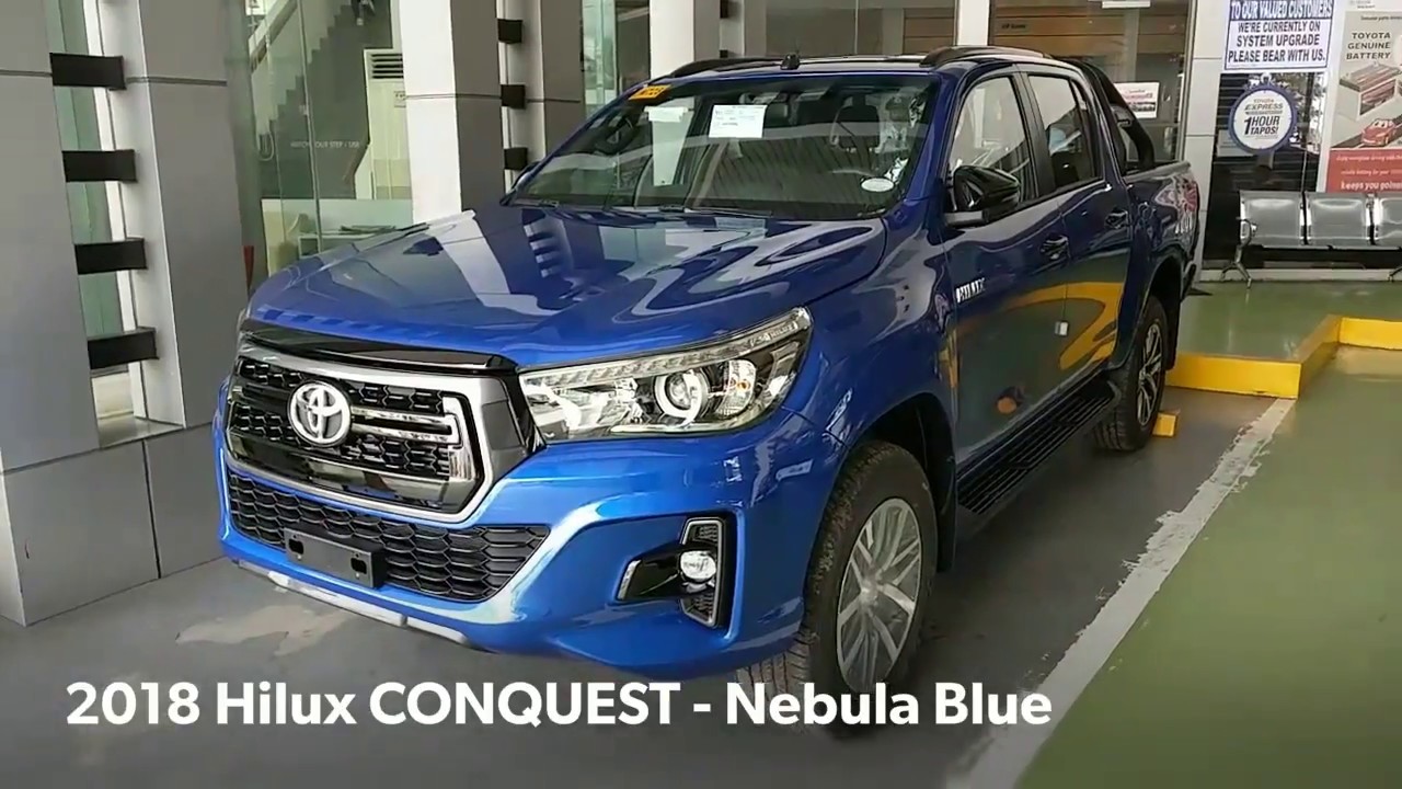 Toyota Hilux CONQUEST | Nebula BLUE (Philippines) - YouTube