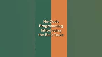 Top No-Code Tools You Should Know!