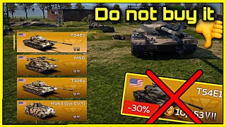 DO NOT BUY THE PLATOON T54E1 if you are a new player ❌ it’s so weak 🥹 in war thunder mobile