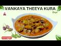 Andhra Style Vankaya Theeya Kura Easy Recipe Telugu