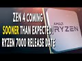 Zen 4 COMING SOONER Than Expected! Ryzen 7000 Release Date | i9-13900K Raptor Lake Benchmark Leaks