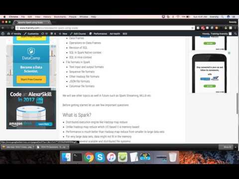 Apache Spark using