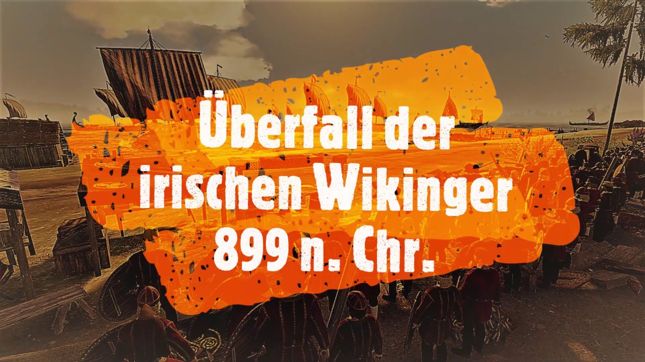 Wikingerüberfall auf walisische Burg