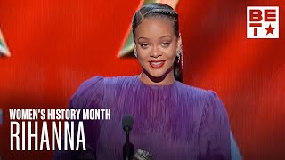 Rihanna Shines In Her President's Awards Speech, Motivating All Us Women | Women's History Month '24