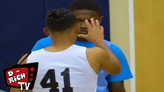 Julian Newman vs Ramone Woods PART 2!   All Star Game! Exclusive Footage!