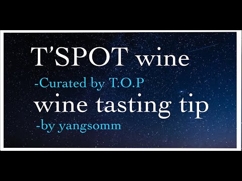   Eng Subs 국내 최초 스타의 Wine Brand TOP 최승현님의 T Spot Sommelier Tasting