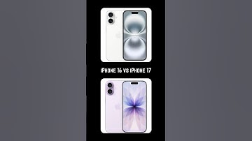 📱 iPhone 16 vs iPhone 17 ⚡ Apple’s Next Big Upgrade | Tech Battle #shorts