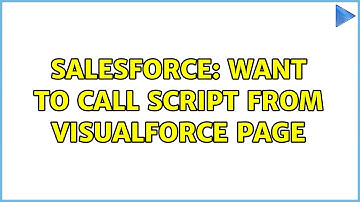 Salesforce: want to call Script from Visualforce page