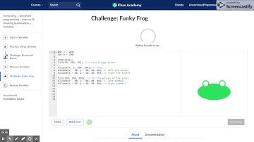 2 Challenge: Simple snowman | Drawing basics | Intro to JS: Drawing & Animation | Computer programmi