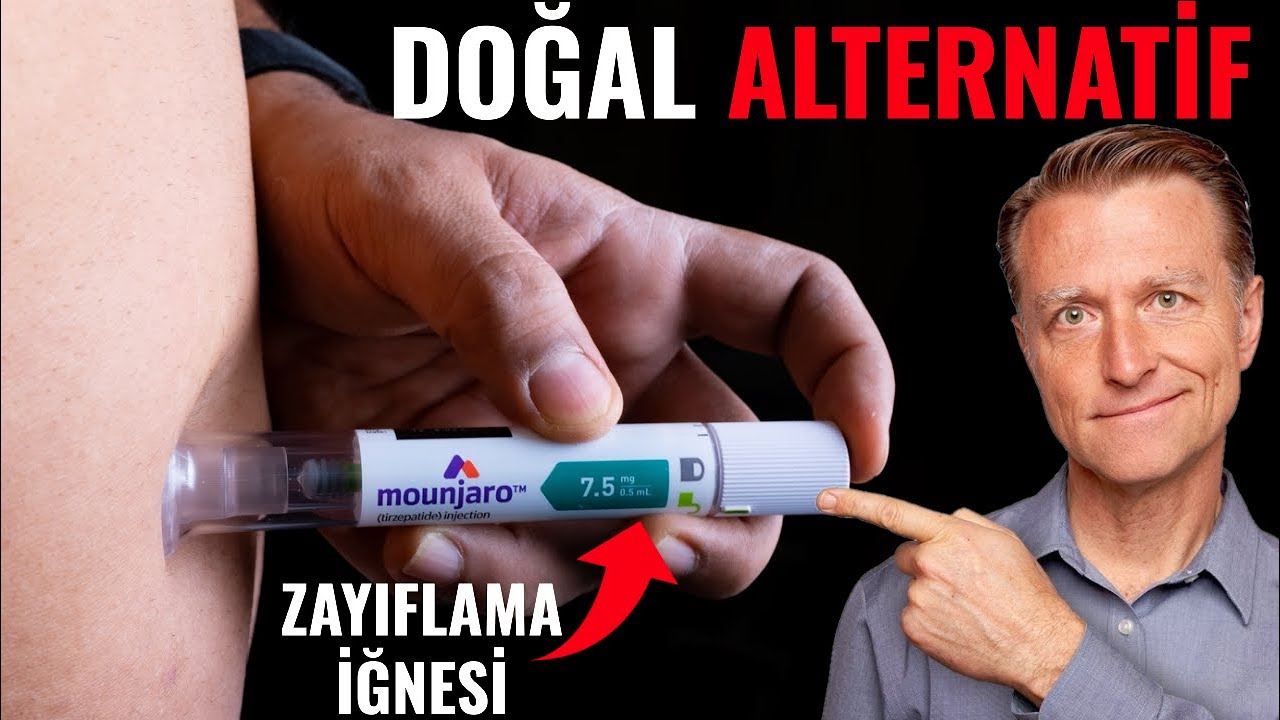 Monjaro'ya  (Yan Etkisi Olmayan) En İyi doğal Alternatif | Dr.Berg Türkçe