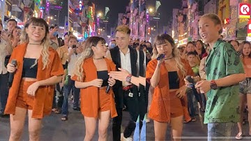 Chung Thanh Duy và Nana Liu hát Là Duyên Không Phận cực chất làm tắc đường Bùi Viện