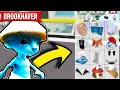 MI TRASFORMO in uno SMURF CAT su ROBLOX BROOKHAVEN