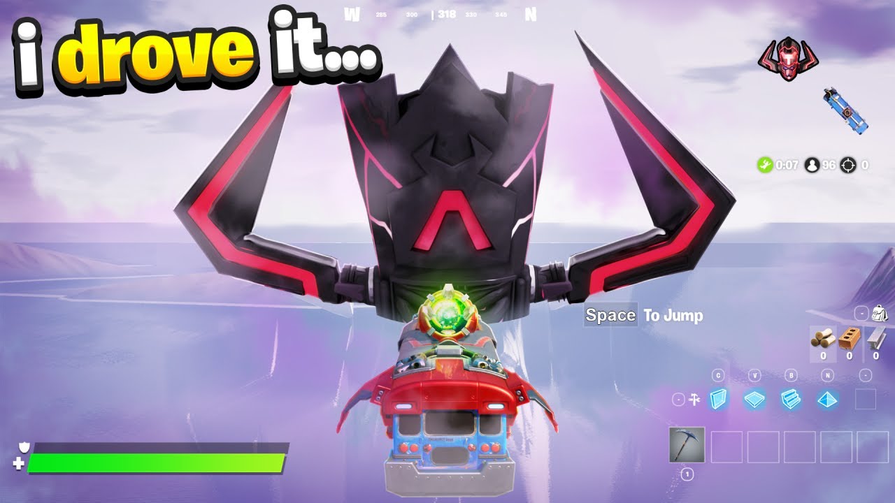 Fortnite's Galactus event was a giant arcade shooter  and now the ...