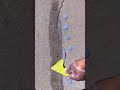 Repairing wall cracks using anti leak sealing liquid