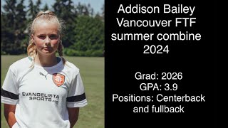 2024 Ftf Summer Combine