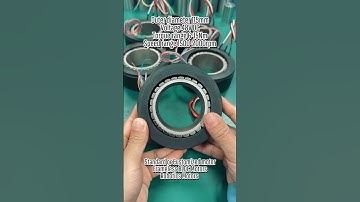 Outer Diameter 115MM Frameless BLDC Motors Equipped With Hall Sensor #motor #bldcmotor #dcmotor