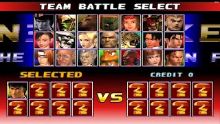 Tekken 3 Team Battle #1 screenshot 4