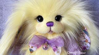 ChongYi Bears Sayaka hand sewn artist creation bunny artist bear