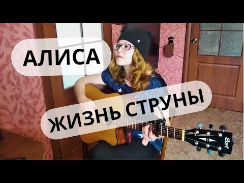 Алиса - Жизнь струны (кавер под гитару)
