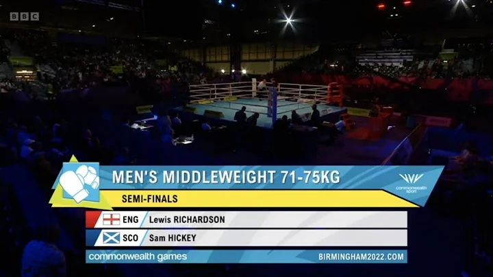 Lewis Richardson (ENG) vs. Sam Hickey (SCO) Common...