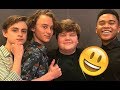 IT Movie Cast😊😊😊 - Finn, Jack, Wyatt and Jaeden CUTE AND FUNNY MOMENTS 2018 #2