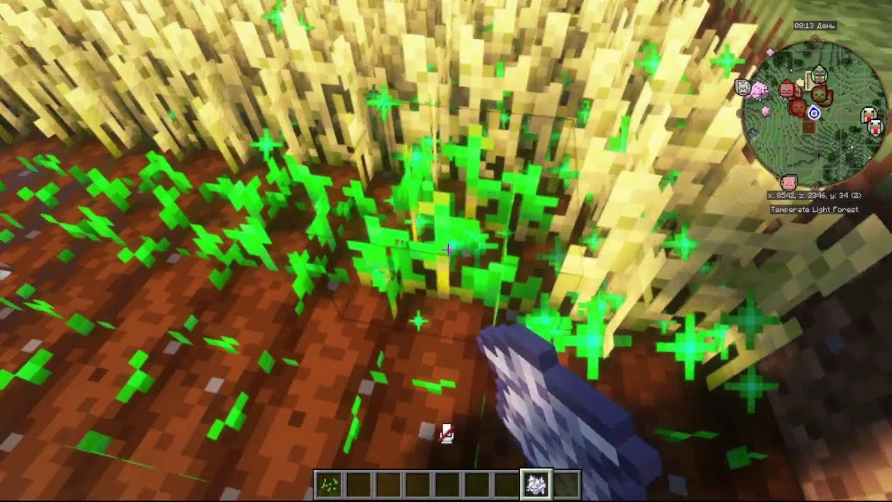 Выживание в майнкрафт с модом BigGlobe#1