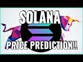 SOLANA MOONSHOT! Solana Price Prediction Following Massive NFT Launch!