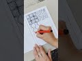 6 zentangle patterns meditative drawing short