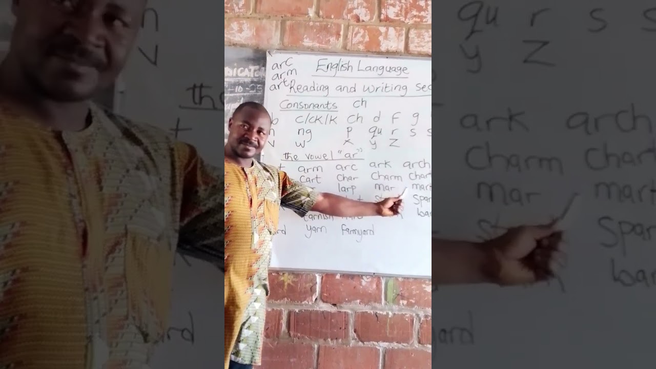 Reading and writing secrets (the vowel 'ar' with Consonants)