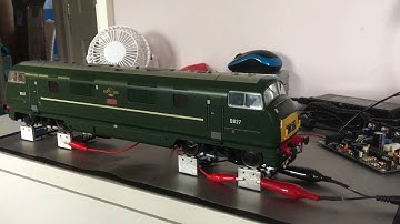 O gauge Class 42 Warship converted to DCC Sound