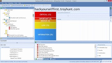 Web Application Penetration Testing | Spidering with Nets parker