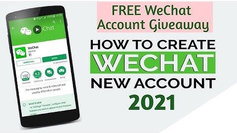 Free WeChat Giveaway | Wechat Sign up Problem Solved 202 | Fix Wechat Security & Verification Code