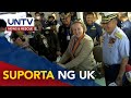 Suporta para sa maritime security ng Pilipinas, tiniyak ng United Kingdom