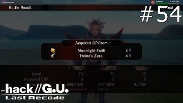 .Hack//G.U. Last Recode [54] Losing a weapon, everyone PANIC!