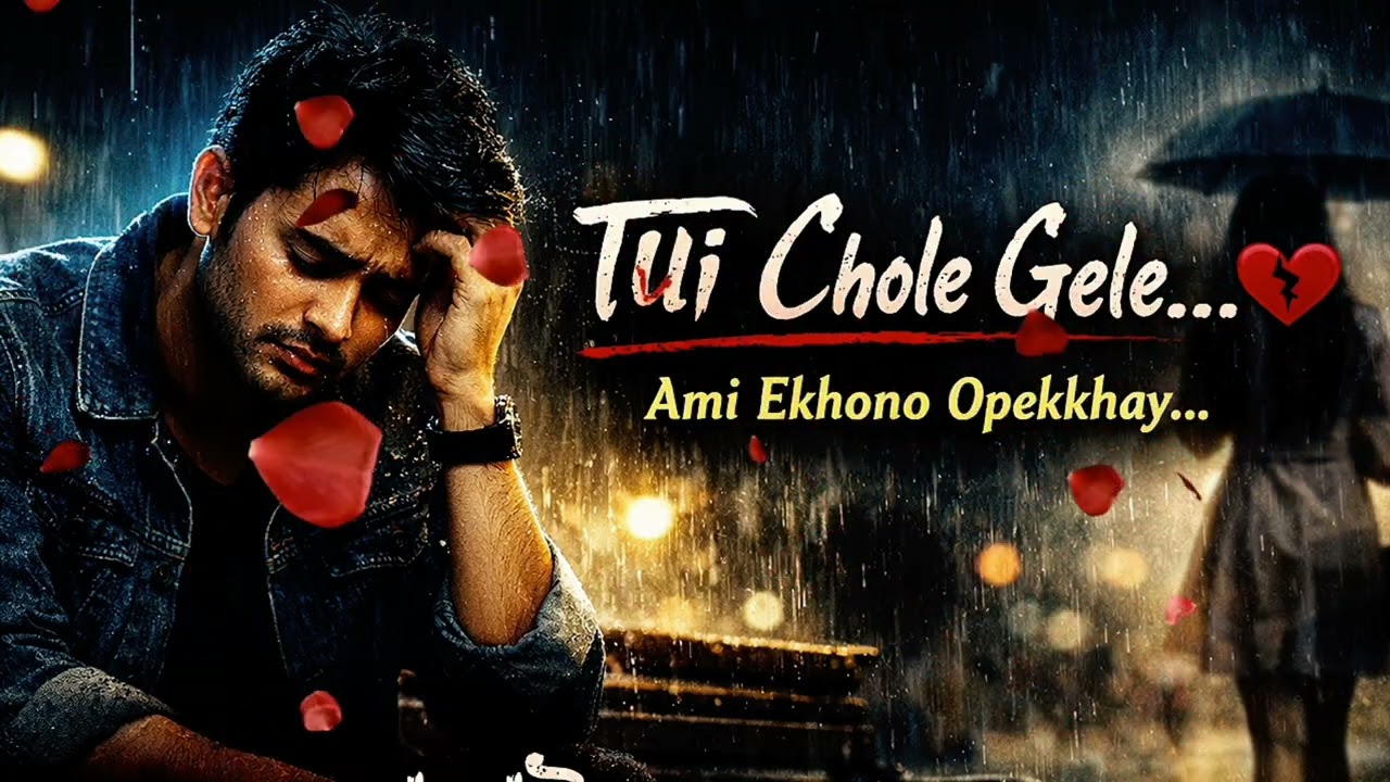 💔 “Tui Chole Gele… Ami Ekhono Opekkhay