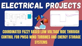 COORDINATED FUZZY BASED LOW VOLTAGE RIDE THROUGH CONTROL FOR PMSG WIND TURBINES & ENERGY STORAGE SYM screenshot 1