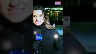 Canadian Reporter Suffers Medical Emergency On Live TV, Almost Collapses #shorts