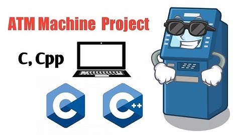 Modern Atm Machine in cpp.Automatic teller machine Project in C++ (@codershub2727 ).
