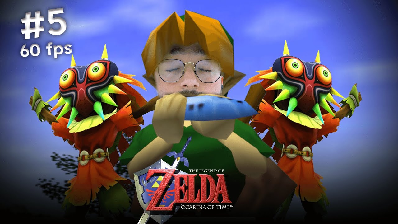 Zelda Ocarina del tiempo 2024Mascaras y canciones 60 fps 5 YouTube