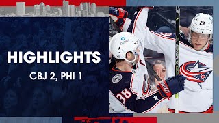 Highlights: CBJ 2, PHI 1