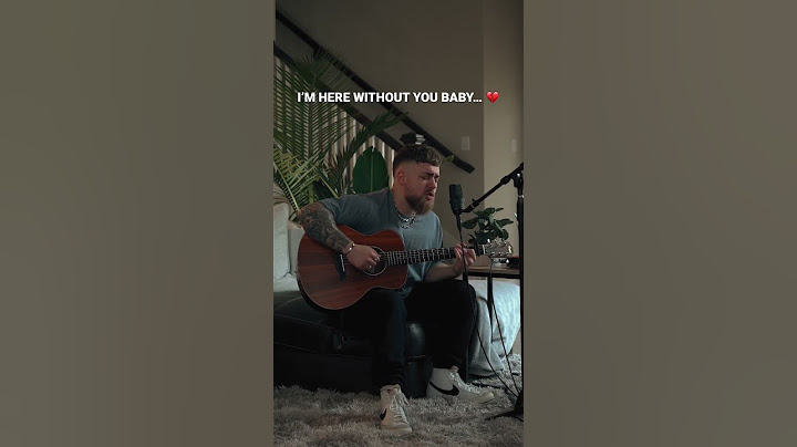 3 Doors Down “Here Without You” (Acoustic Cover) 💔