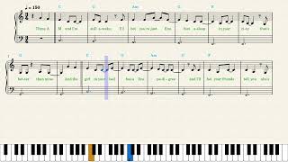 Taylor Swift — I Bet You Think About Me Piano Sheet Music