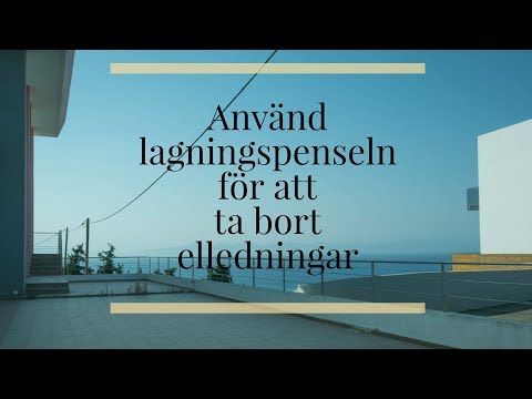 Hur du använder lagningspenseln för att ta bort en elledning