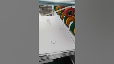 Semi automatic folder gluer (corrugated carton box )