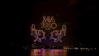 America 250 in Boston πΊπΈ Fourth of July Night Full Drone Show & Fireworks 2026