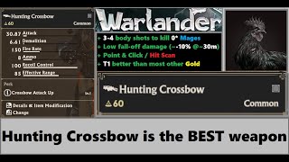 Put this weapon in your loadout - Hunting Crossbow is the BEST weapon [Warlander]