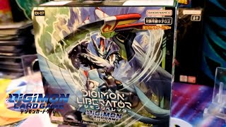 NEW EX-07 Digimon Liberator Booster Box!!!