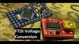 FTDI Breakout Board 3.3V to 5V Conversion