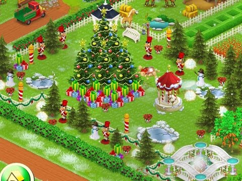 Buy First Holiday Tree and Mr. Snow In hay day!! - YouTube